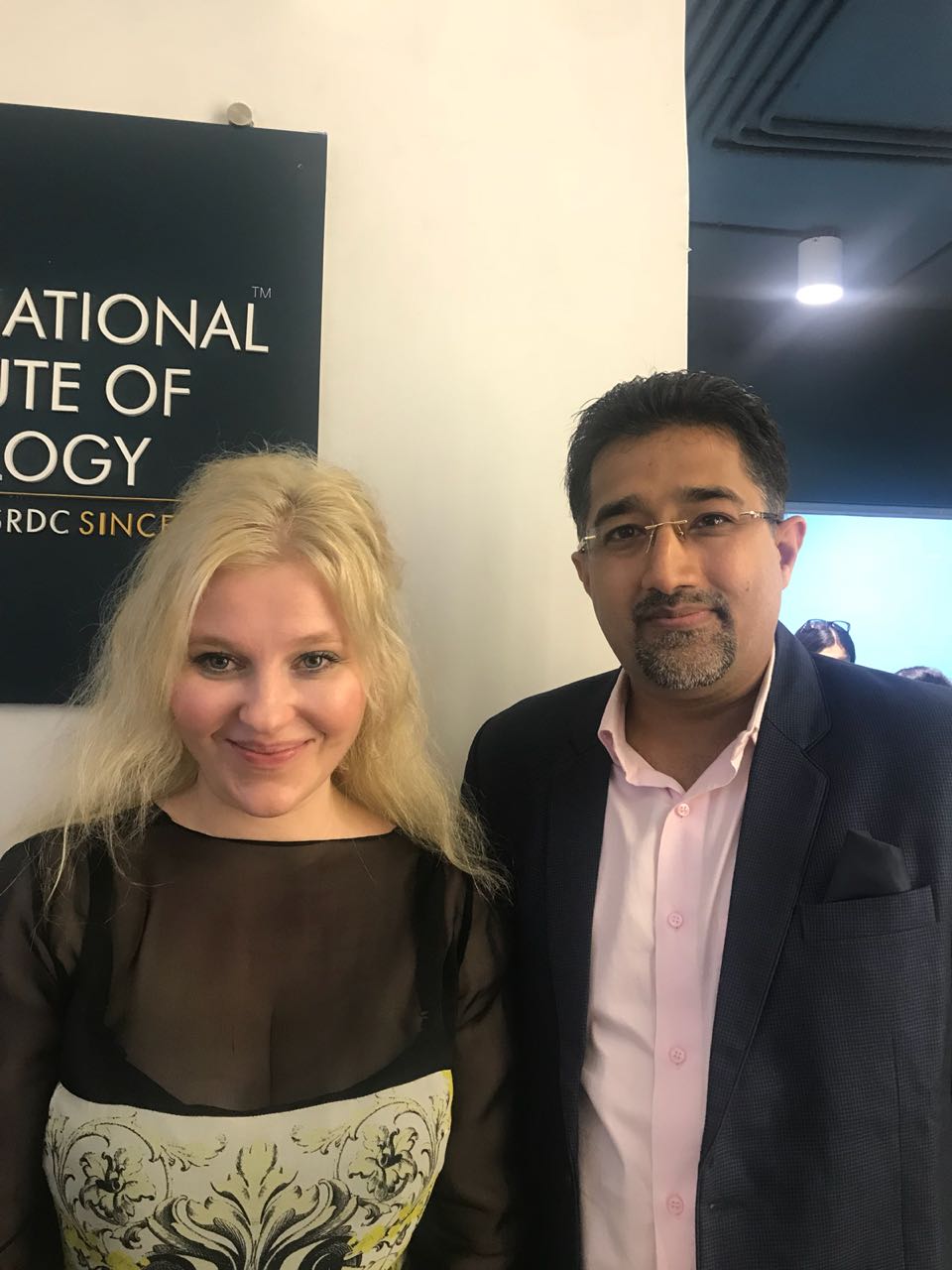 Tatyana Pfaifer and Rahul Desai, MD, IIG